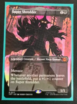 Super Shredder (Borderless) Teenage Mutant Ninja Turtles Non-Foil - Image 1
