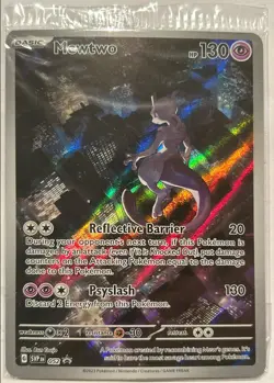 Pokemon Mewtwo SVP 052 Scarlet & Violet 151 UPC Promo Pokemon TCG NM - Image 1