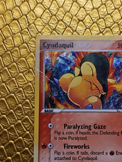 Pokemon TCG Cyndaquil EX Unseen Forces 54/115 - Image 2