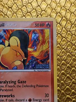 Pokemon TCG Cyndaquil EX Unseen Forces 54/115 - Image 3