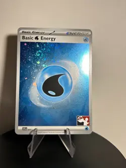 Pokemon Holo Energy - Play! Pokemon Prize Pack 6 Cosmo Holo Water Basic Energy - Image 1