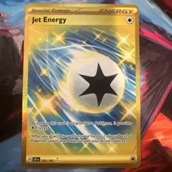 Jet Energy 252/191 Surging Sparks Gold Secret Rare Pokemon TCG NM Free Shipping - Image 1