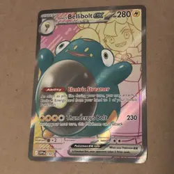 Pokemon Iono’s Bellibolt EX Black Star Promo SVP 194 - Image 1