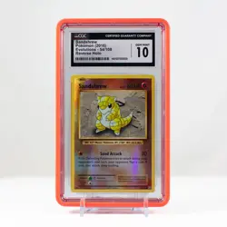 Pokemon Sandshrew Reverse Holo 54/108 XY Evolutions - CGC 10 Gem Mint - Image 1