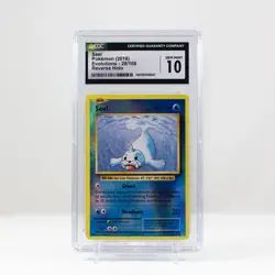 Pokemon Seel Reverse Holo 28/108 XY Evolutions - CGC 10 GEM MINT - Image 2