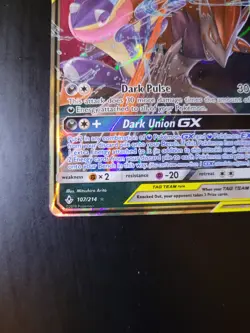 Pokemon TCG Greninja & Zoroark GX Tag Team 107/214 Sun & Moon Unbroken Bonds NM - Image 3