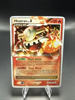 Pokemon Heatran Lv.X 97/100 Ultra Rare Stormfront DP - Image 2