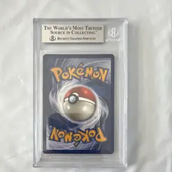 Pokemon TCG Chansey Base Set Unlimited 3/102 Holo Rare Beckett 8.5 Basic 120 HP - Image 2