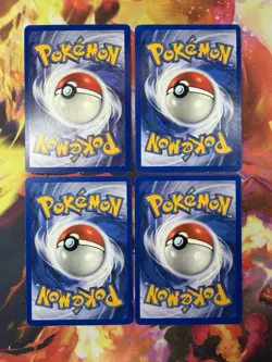 Eevee, Dark Vaporeon, Dark Jolteon & Dark Flareon Team Rocket 1999 Pokemon TCG - Image 2