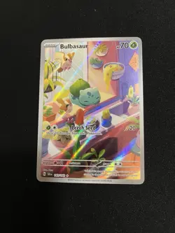 Pokemon Bulbasaur Stellar Crown 143/142 NM - Image 1