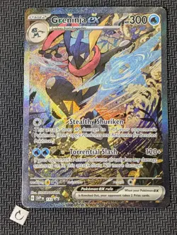 Greninja ex SVP132 - Black Star Promo Holo Rare Pokemon TCG NM - Image 1