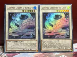 Yu-Gi-OH! 2x *Arionpos, Serpent of the Ghoti* DABL-EN088~1st Ed~Ultra Rare~L@@K - Image 1
