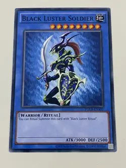 Yugioh Dragon Master Knight Blue Eyes Ultimate Black Luster Soldier Free Holo B - Image 3