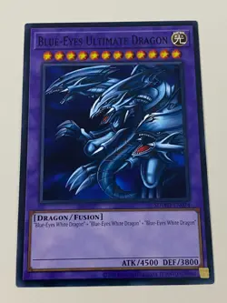 Yugioh Dragon Master Knight Blue Eyes Ultimate Black Luster Soldier Free Holo B - Image 5