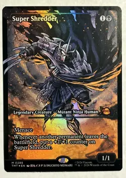Super Shredder (Japanese Showcase) Foil NM, Magic The Gathering - Image 1