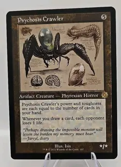 Psychosis Crawler (Schematic) MTG The Brothers' War: Retro Frame Reg - Image 1