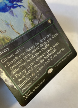 MTG Tooth and Nail BORDERLESS FOIL Commander Masters 652 NM - Image 2