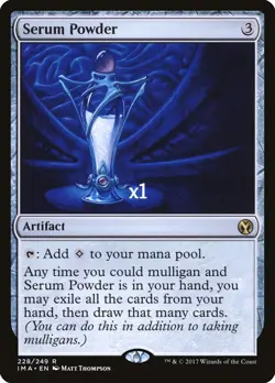 MTG Iconic Maters IMA Serum Powder MINT - Image 1