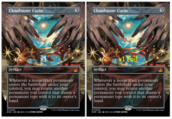 MTG Anime Borderless Ravnica Remastered RVR Cloudstone Curio MINT (SELECT) - Image 1