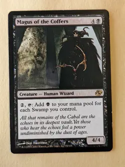 MAGUS OF THE COFFERS- MTG:PLANAR CHAOS-RARE 73/165 - Image 1