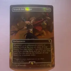 Search for Dagger (Borderless) Commander: Final Fantasy Foil - Image 1