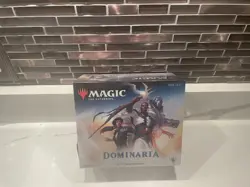 Magic The Gathering Dominaria Sealed Bundle Fat Pack Box MTG 10 Booster Packs 630509601424 - Image 1