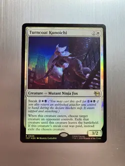 Turncoat Kunoichi - 26 - MTG: Teenage Mutant Ninja Turtles - Rare - Foil - Image 1