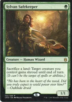 MTG: Commander Anthology: Sylvan Safekeeper: Lightly Played Condition - Image 1