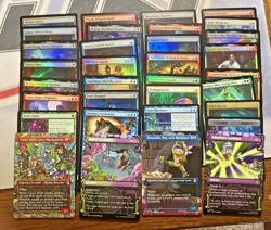 Magic the Gathering Teenage Mutant Ninja Turtle FOIL/SURGE/RARE/Full ART x33 NM+ - Image 1