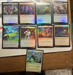 Magic the Gathering Teenage Mutant Ninja Turtle FOIL/SURGE/RARE/Full ART x33 NM+ - Image 5
