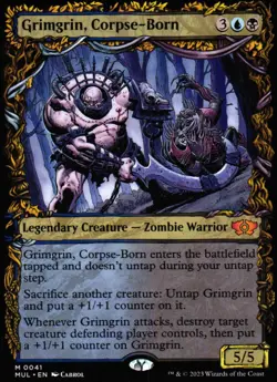 MTG TCG - Grimgrin, Corpse-Born 41 March of the Machine: Multiverse Legends - NM - Image 1