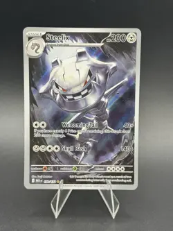 Pokemon TCG Mega Evolution STEELIX #150/132 Illustration Rare NM - Image 1