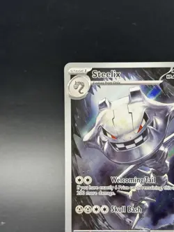 Pokemon TCG Mega Evolution STEELIX #150/132 Illustration Rare NM - Image 2