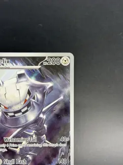Pokemon TCG Mega Evolution STEELIX #150/132 Illustration Rare NM - Image 3