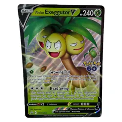Alolan Exeggutor V SWSH225 Jumbo Oversized Promo NM Pokemon TCG Sword & Shield - Image 3