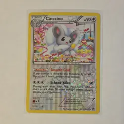 Pokemon Cinccino Full Art Holo RC19/RC25 Radiant Collection 90 HP 2013 English - Image 1