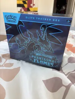 Pokemon TCG: Mega Evolution Phantasmal Flames Elite Trainer Box ETB. - Image 1