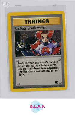 ROCKET'S SNEAK ATTACK POKEMON 72/82 TEAM ROCKET 1999-2000 ENGLISH - Image 1