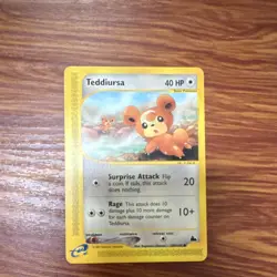Pokemon TCG Teddiursa 109/144 Skyridge Regular Common 40HP Basic - Image 1