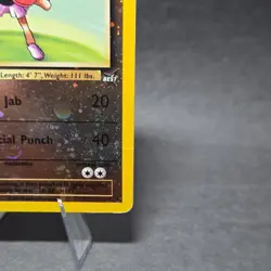 Pokemon TCG Hitmonchan 002/009 Best of Reverse Holo Promo 60 HP - Image 2