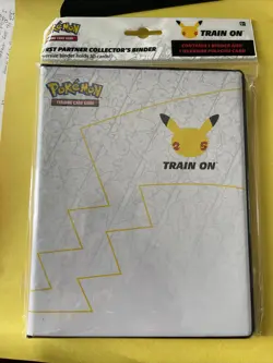 Pokemon 25th Anniversary First Partner Collector’s Binder 30 Cards + Pikachu 820650809606 - Image 2