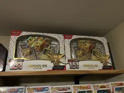Pokemon TCG Scarlet & Violet 151 Zapdos EX Collection Box Sealed Lot Of 2 - Image 1