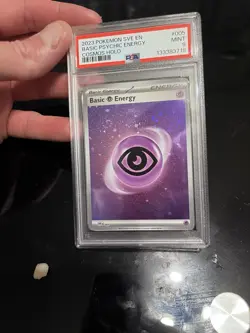 SVE 005 Psychic Energy Cosmos Energies 3 SWIRLS ꩜꩜꩜ Pokemon 151 PSA 9 💎 - Image 4