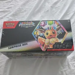 Sealed Pokemon TCG Prismatic Evolutions Surprise Box - Image 1