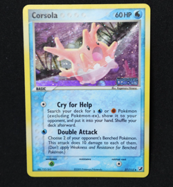 Corsola 37/115 - EX Unseen Forces Reverse Holo Stamped - Good Cond Pokemon TCG - Image 1