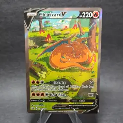 Pokemon TCG Charizard V SWSH260 SWSH: Sword & Shield Promo Full Art Holo 2022 - Image 1