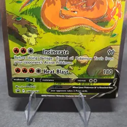 Pokemon TCG Charizard V SWSH260 SWSH: Sword & Shield Promo Full Art Holo 2022 - Image 3