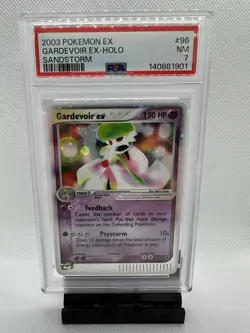 2003 Pokemon Ex Sandstorm Gardevoir Ex Holo #96 PSA 7 - Image 1