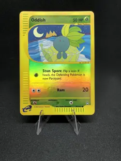 Oddish 97/147 Pokemon Aquapolis Reverse Holo - Image 1
