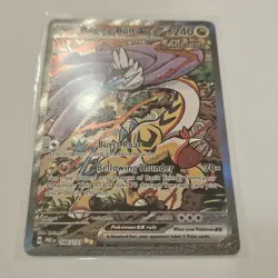 Pokemon Raging Bolt EX 166/131 SV Prismatic Evolutions Holo Mint Condition - Image 2